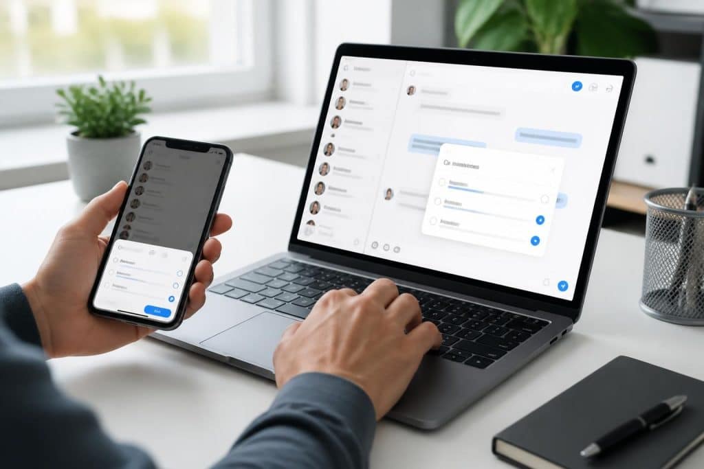 découvrez comment créer un sondage sur messenger facilement grâce à nos étapes simples et rapides pour recueillir l'avis de vos amis en un rien de temps.