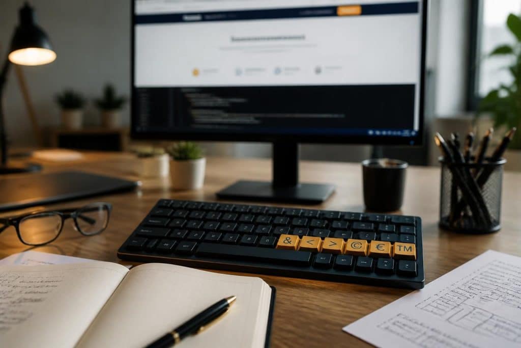 découvrez les codes des caractères spéciaux html et apprenez leur utilisation pratique pour améliorer vos pages web facilement et efficacement.