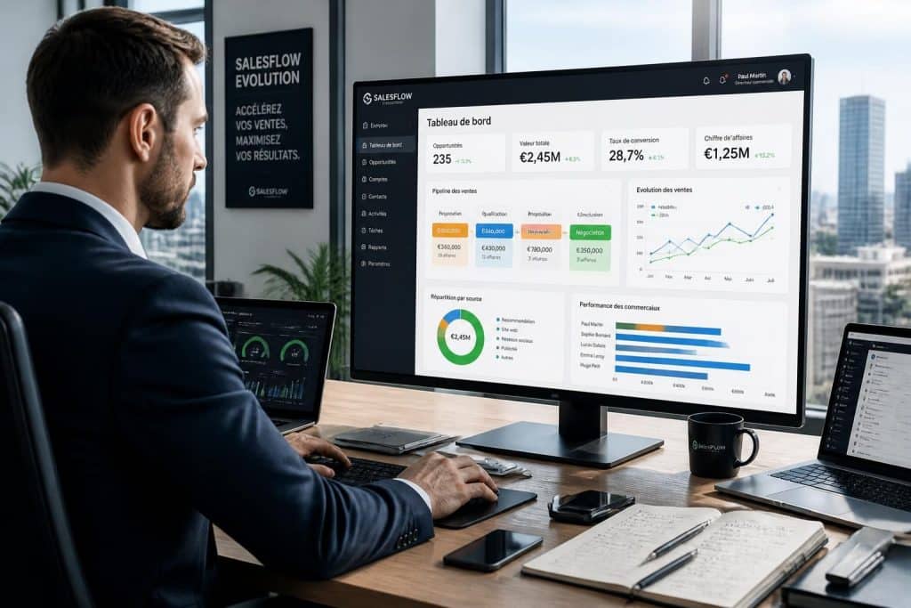 découvrez comment utiliser crm salesflow evolution pour optimiser votre gestion commerciale et augmenter efficacement vos ventes grâce à ses fonctionnalités avancées.