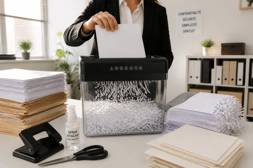 découvrez des méthodes efficaces et conseils pratiques pour la destruction gratuite de documents, assurant la sécurité de vos informations sensibles en toute simplicité.