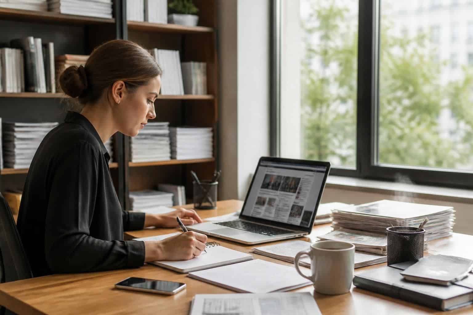 apprenez à réaliser une revue de presse efficace grâce à notre guide étape par étape, pour mieux analyser et synthétiser l'information.